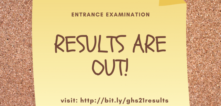 Grace High School 2021/2022 Entrance Examination Results