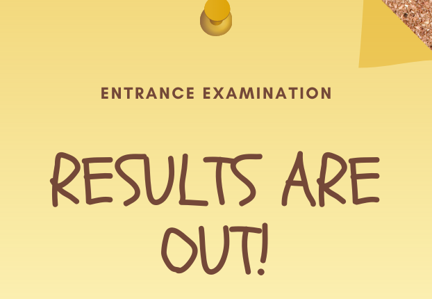 Grace High School Entrance Examination Results